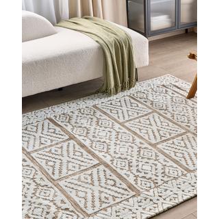 Beliani Tapis en Polyester Boho GOGAI  