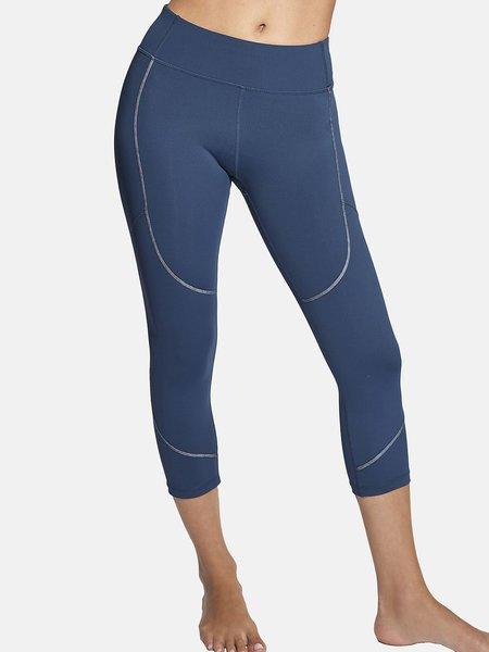 Image of Kurze Sportleggings Tech St4 Damen Blau S