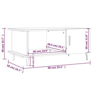 VidaXL Couchtisch holzwerkstoff  