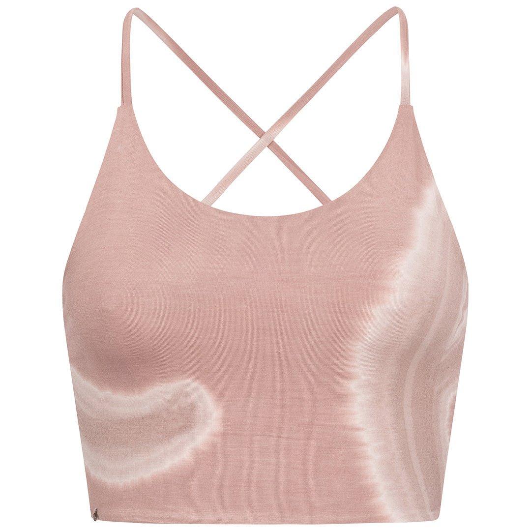Image of Yoga Top 'naomi' Damen Dusty Rose M