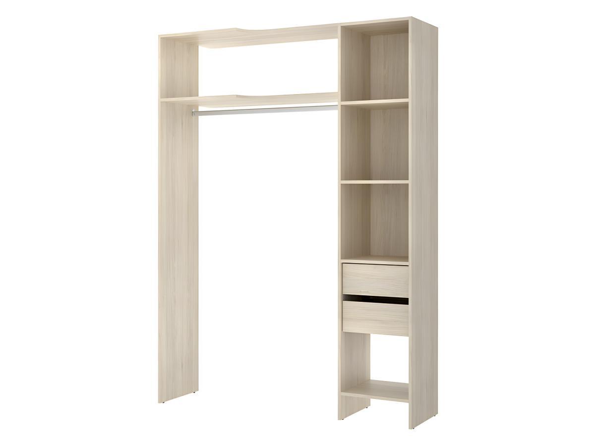 Vente-unique Dressing d'angle extensible GONTRAN L14Chêne  