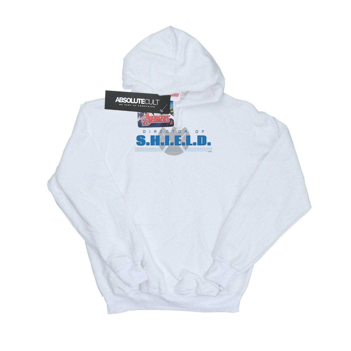 Image of Agents Of S.h.i.e.l.d. Director Of S.h.i.e.l.d. Kapuzenpullover Herren Weiss XL