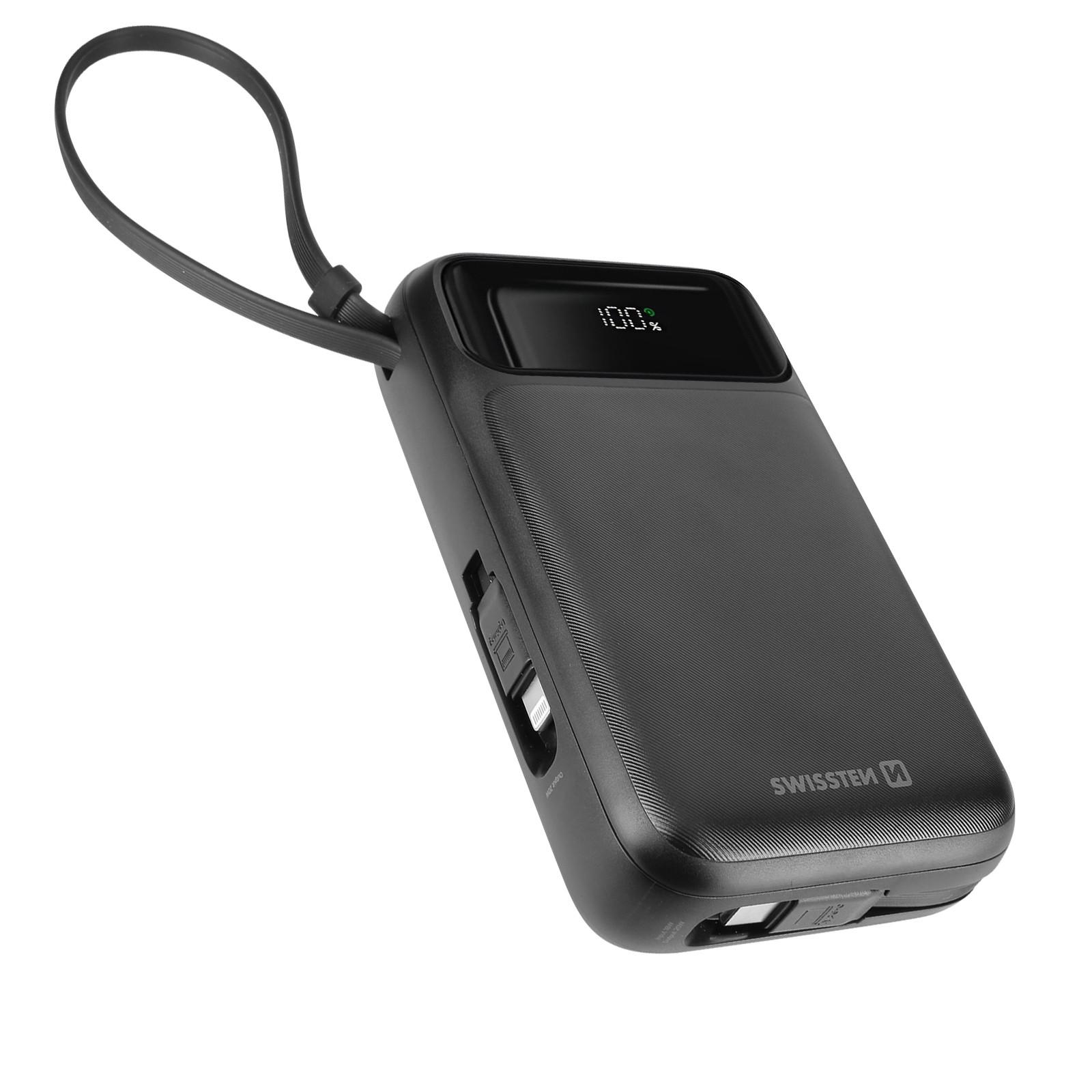 SWISSTEN  Powerbank MagSafe 20000mAh Swissten nero 