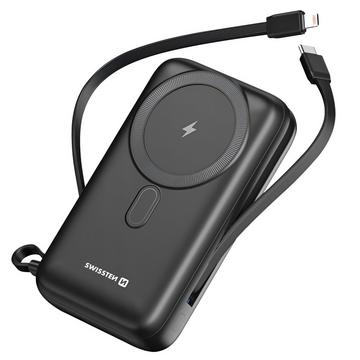 Powerbank MagSafe 20000mAh Swissten Noir