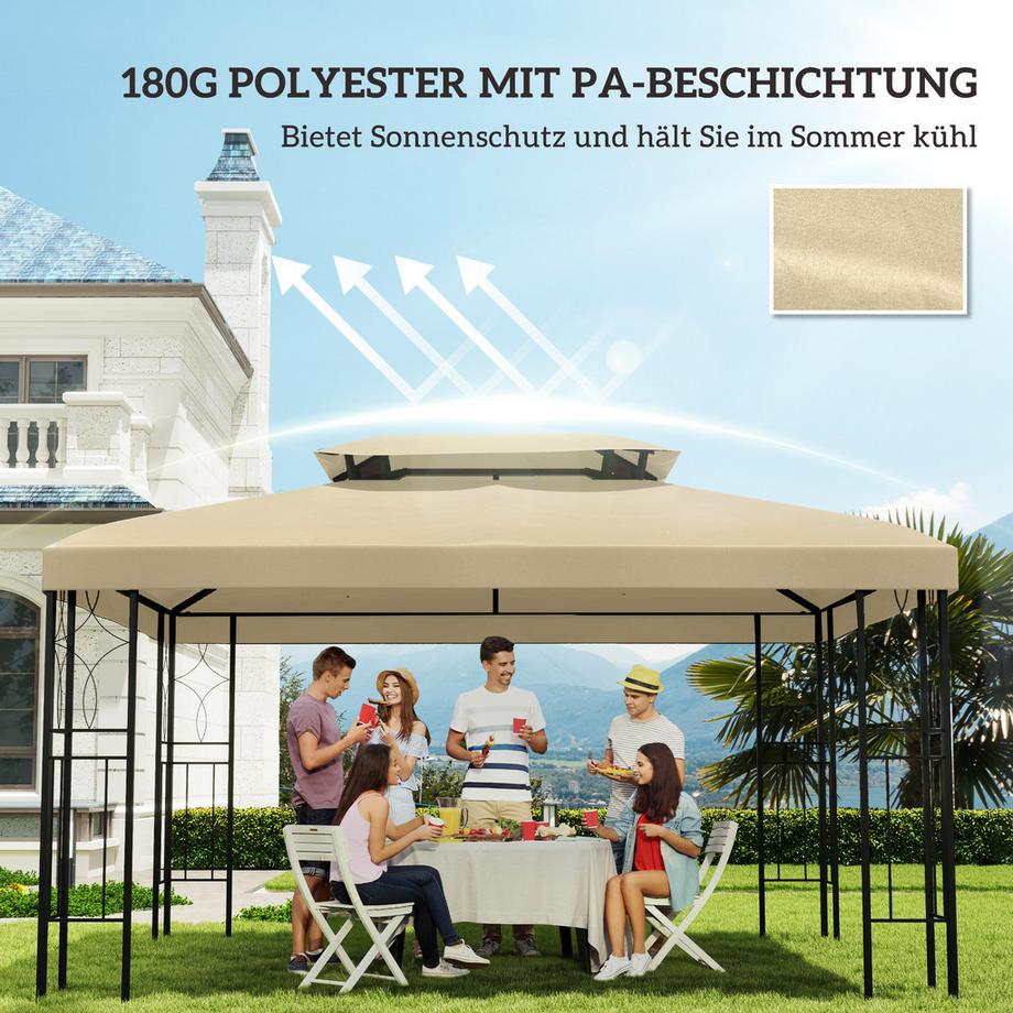 Outsunny Pavillon Ersatzdach  