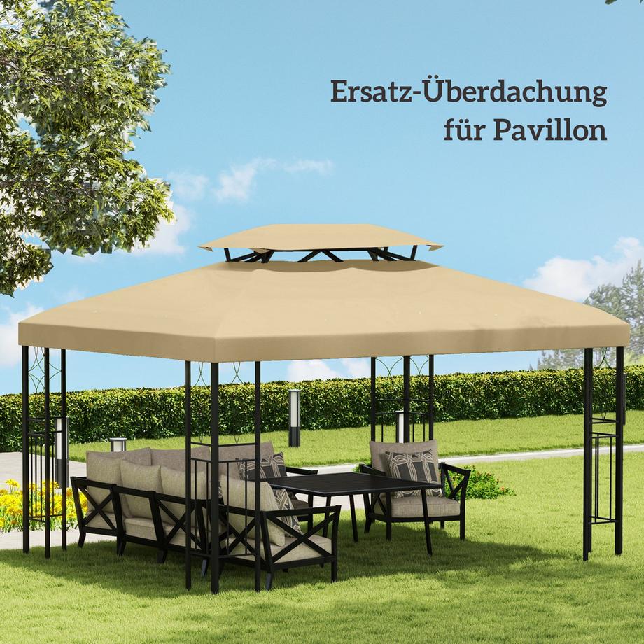 Outsunny Pavillon Ersatzdach  