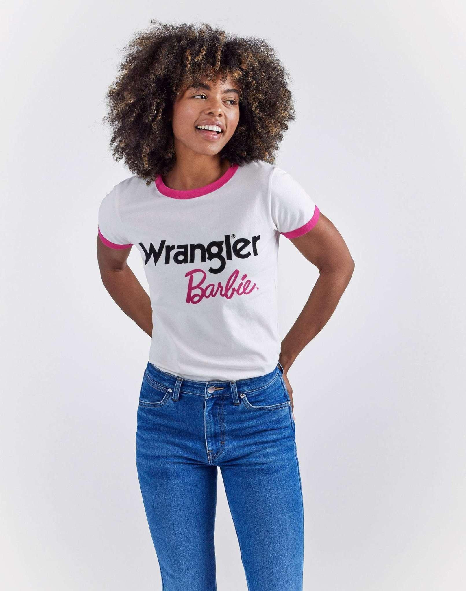 Image of T-shirts Ringer Tee Damen Weiss M