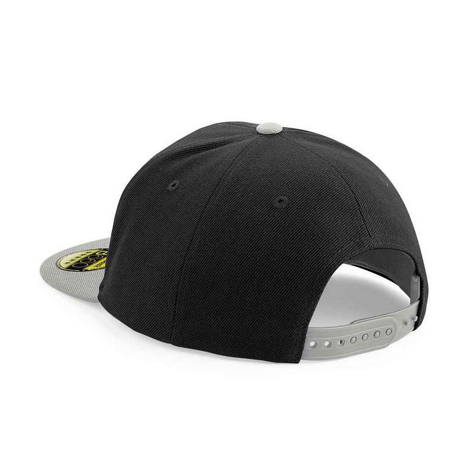 Beechfield Original Snapback Flacher Schirm Mütze  