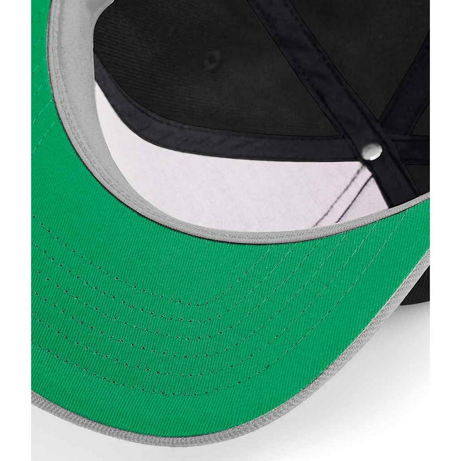 Beechfield Original Snapback Flacher Schirm Mütze  