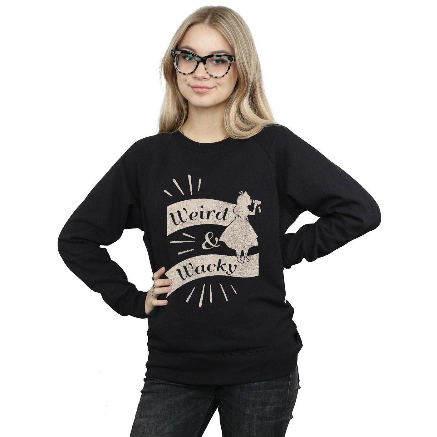 Disney  Alice In Wonderland Weird And Wacky Sweatshirt 