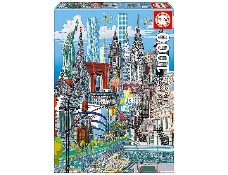 Image of Puzzle Citypuzzle New York (1000Teile)