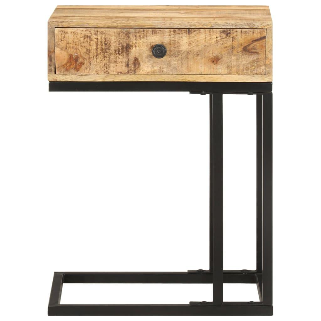 VidaXL Table d'appoint bois  