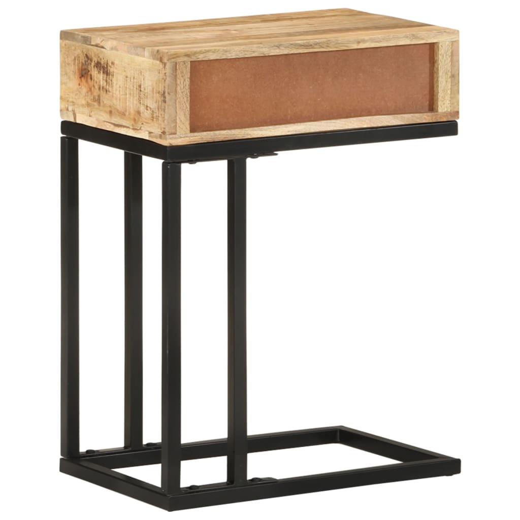 VidaXL Table d'appoint bois  