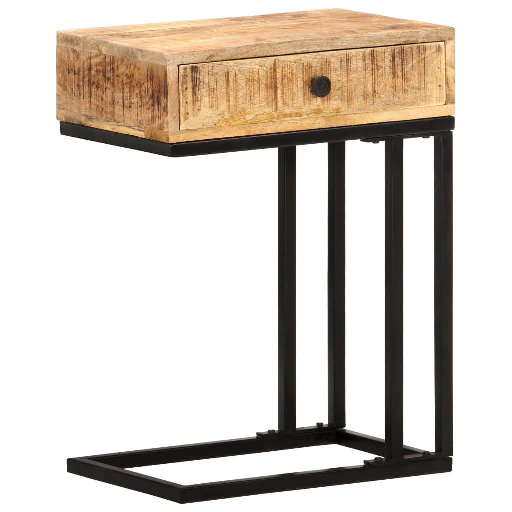 VidaXL Table d'appoint bois  