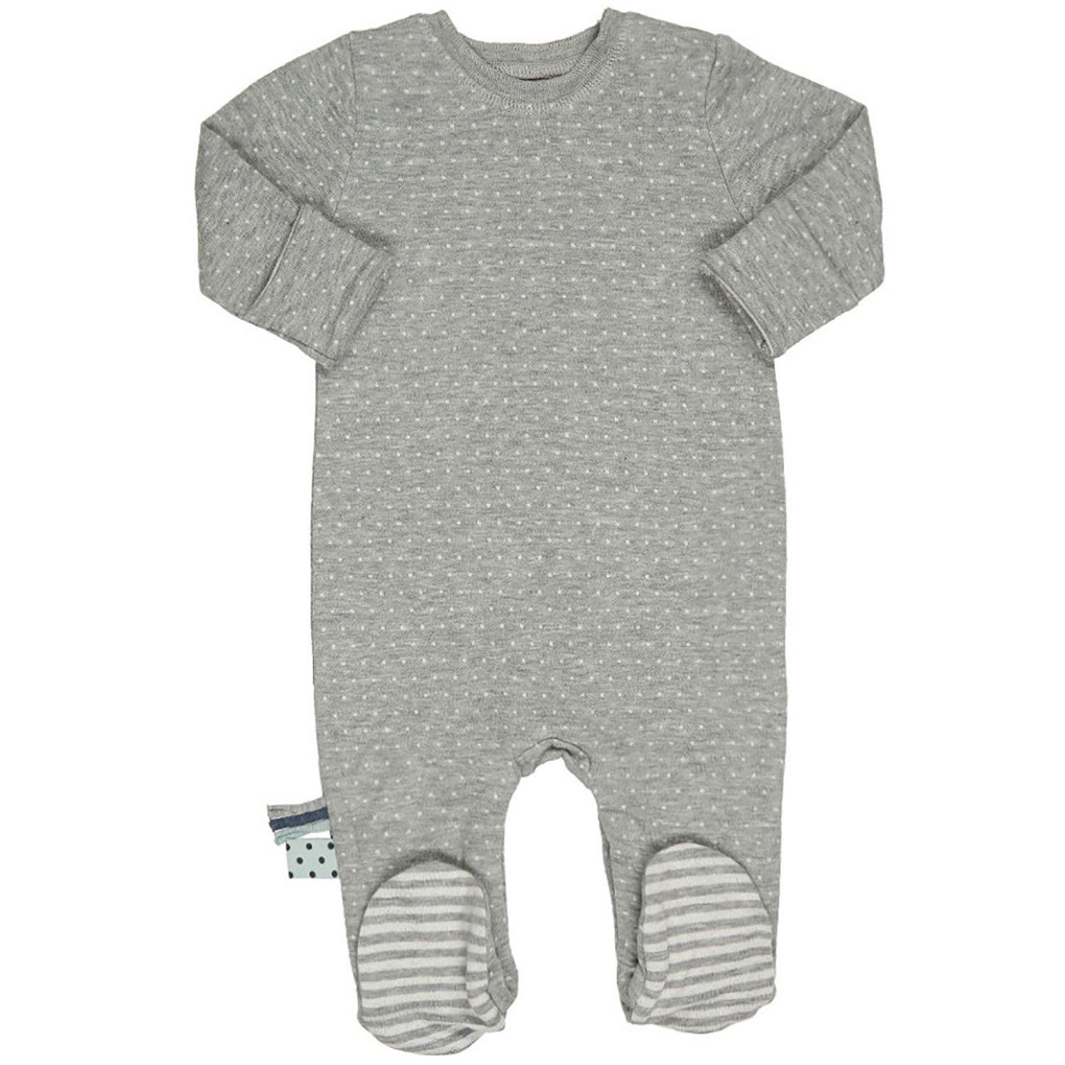 Image of Schlafstrampler Unisex Taubengrau 0-3M