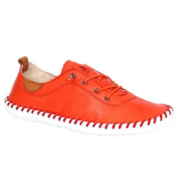 Image of Leinenschuhe St Ives Damen Orange 38