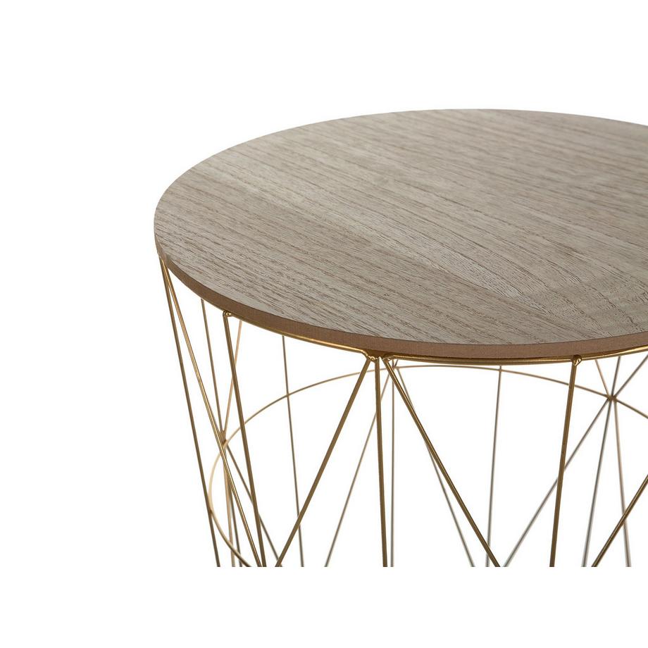Beliani Table d'appoint en MDF Moderne LANARK  