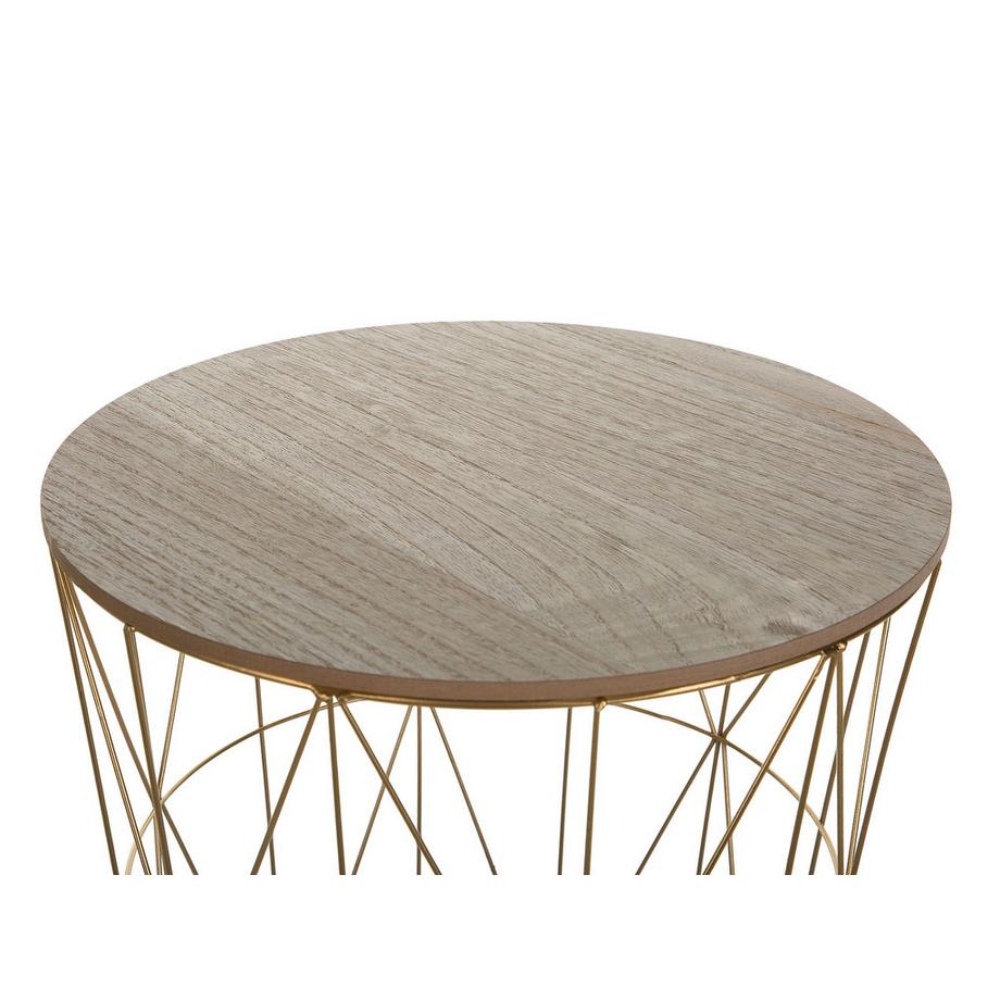 Beliani Table d'appoint en MDF Moderne LANARK  