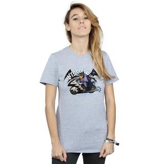 DC COMICS  Bat Bike TShirt 