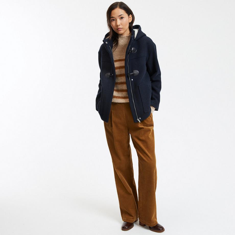 La Redoute Collections Duffle-coat Style Veste d'Hiver avec Capuche  