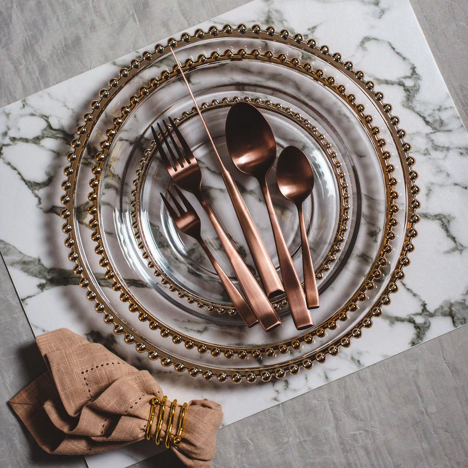 Wolff Assiette à dessert Rose Pearl  