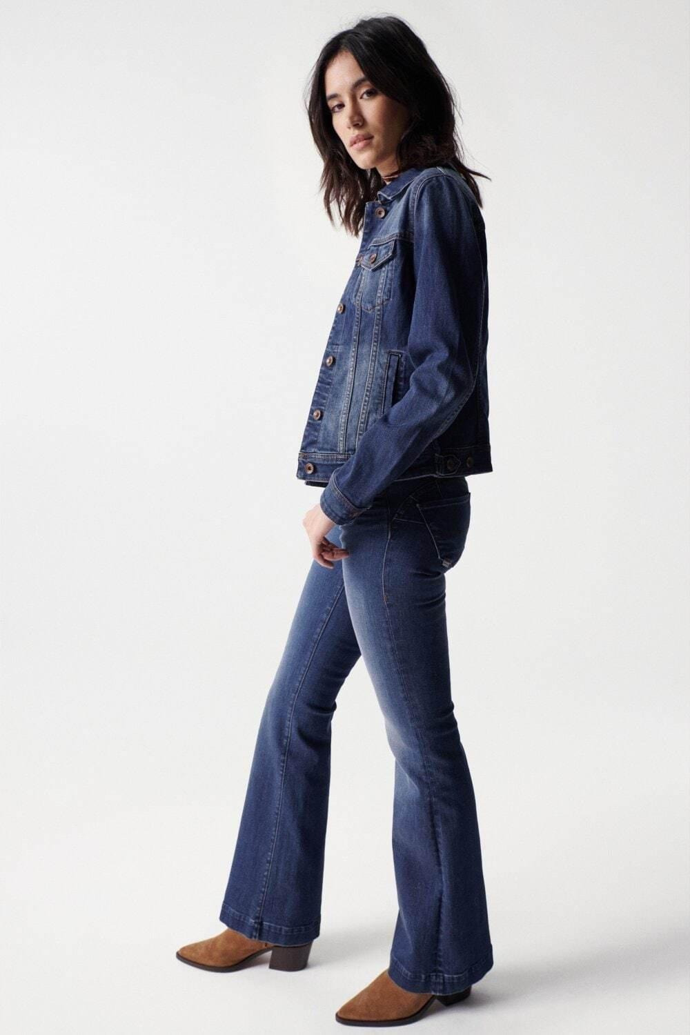 Salsa  Jeansjacken Denim Trucker Jacket 