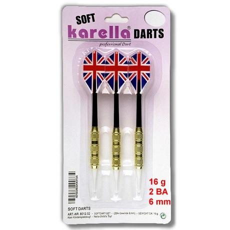 Karella  Karella Softdart-Blister-Set Pointe de flechette 3 pièce(s) 