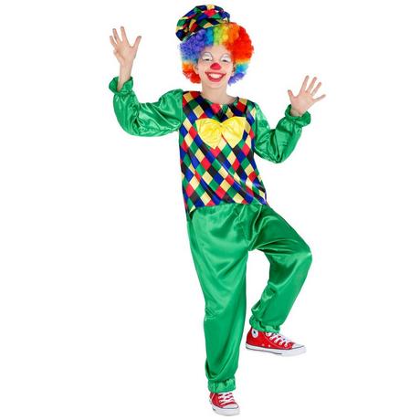 Tectake  Costume da bambino/ragazzo - Clown Freddy 