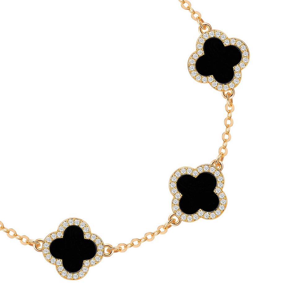 Lulu & Jane  Bracelet trèfle 