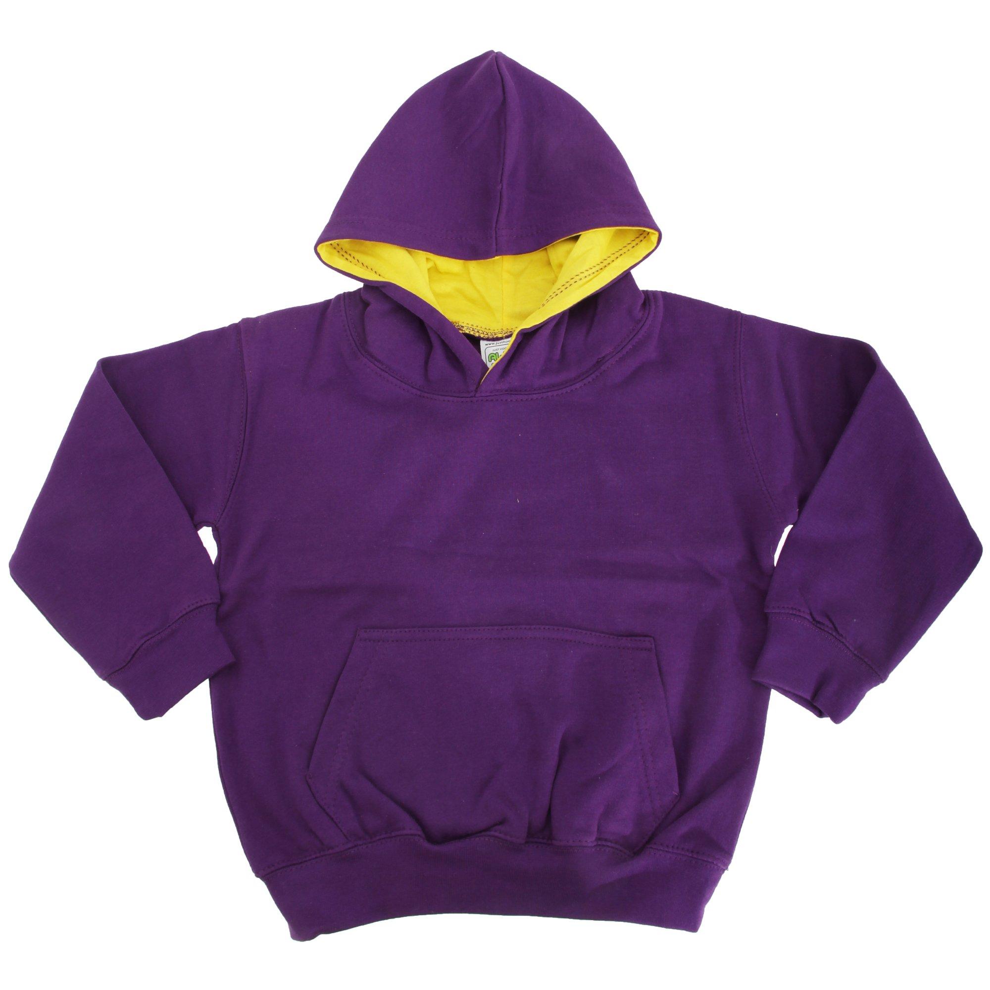 Image of Kapuzen Pullover Varsity Jungen Lila 7-8