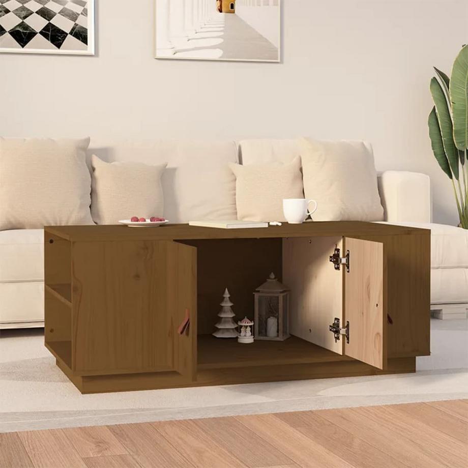 VidaXL Couchtisch kiefernholz  