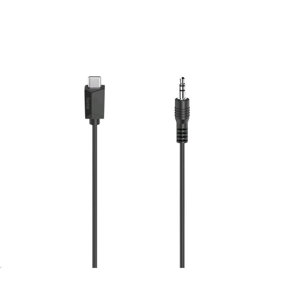 Audio-Kabel, USB-C-Stecker3,5-mm-Klinken-Stecker, Stereo, 0,75 m