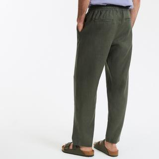 La Redoute Collections Leinen Straight Leg Hose  