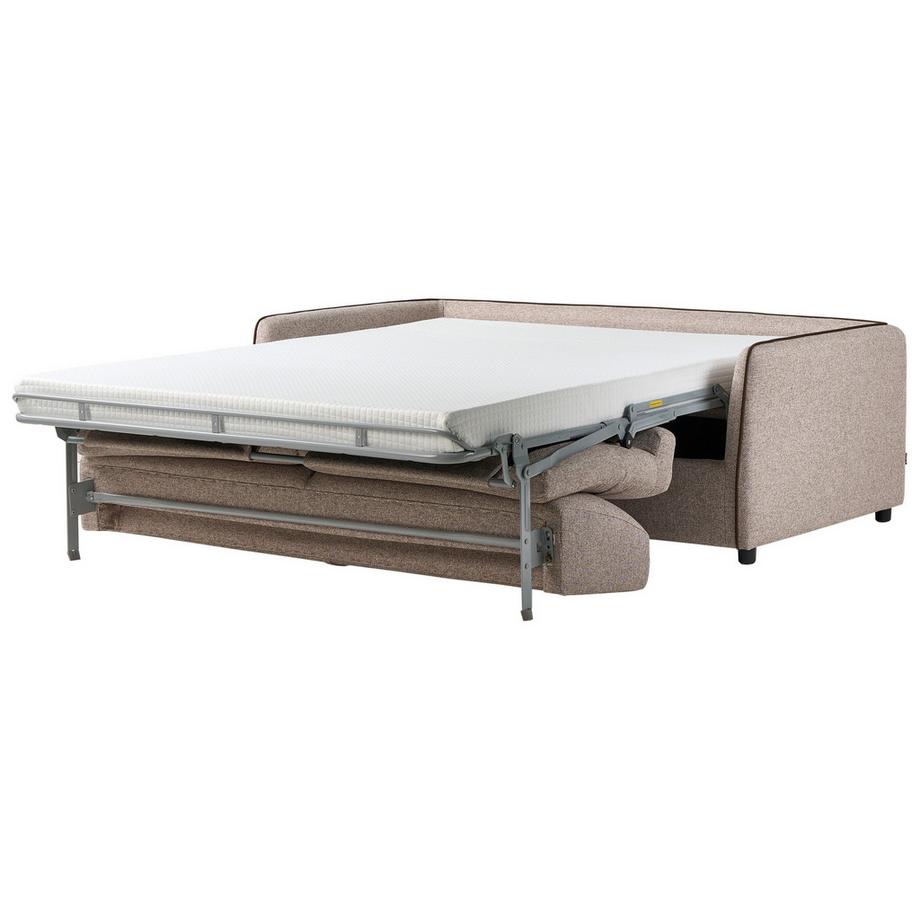 Beliani Canapé-lit en Tissu Scandinave ISHOJ  