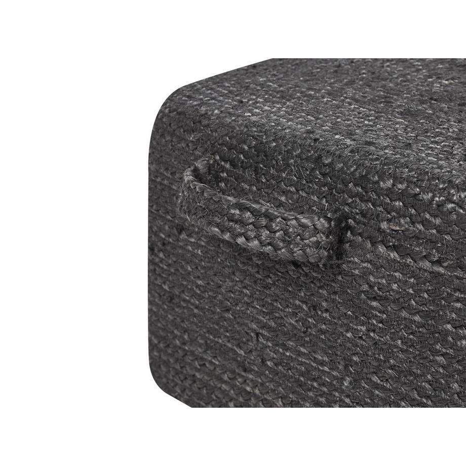 Beliani Pouf en Jute Boho DHADAR  