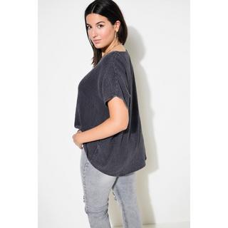 Studio Untold  Blouse oversize, mousseline, décolleté en V 