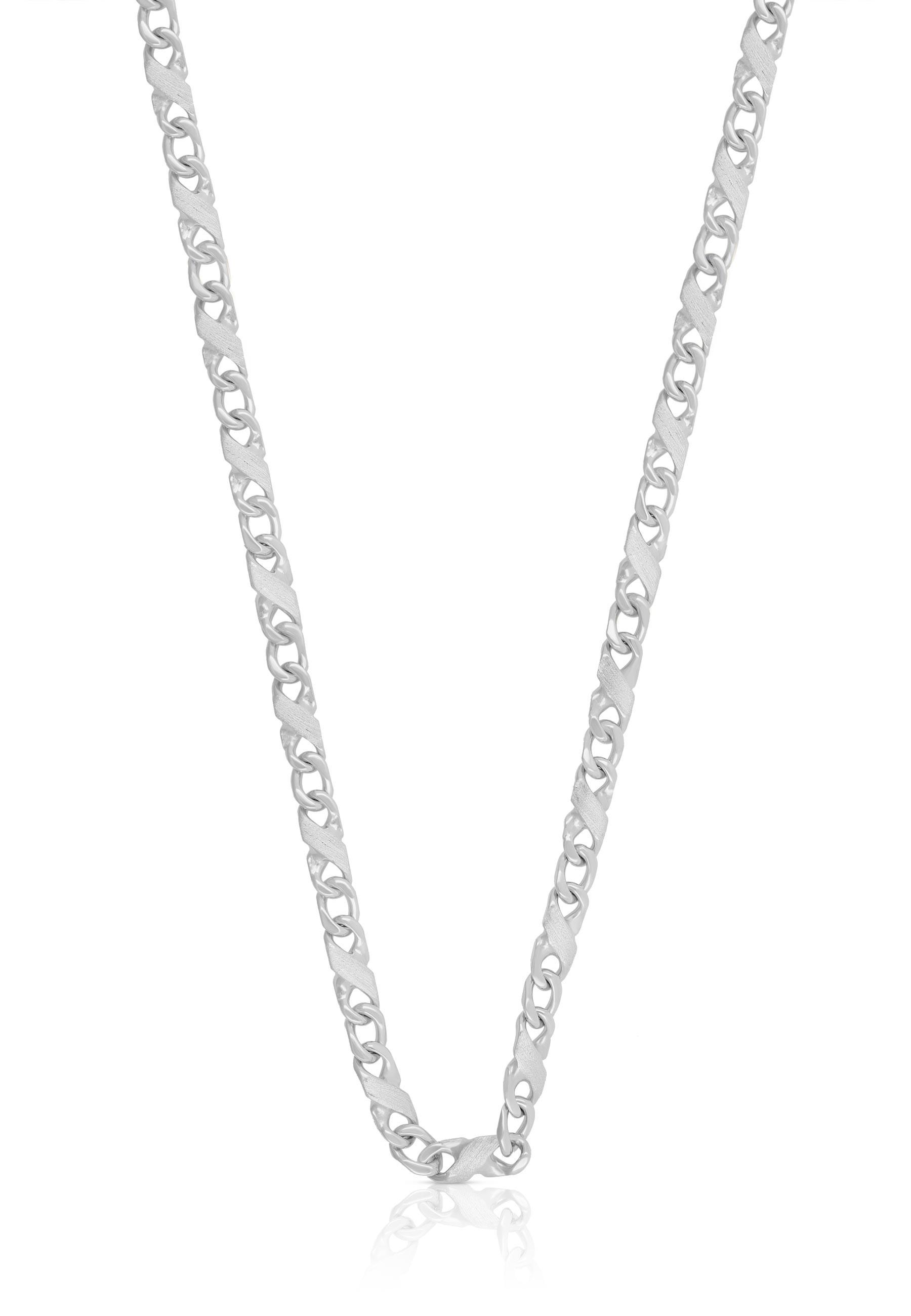 MUAU Schmuck  Collier Carrera or blanc 750, 3,5mm, 60cm 