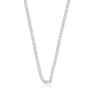 MUAU Schmuck  Collier Carrera or blanc 750, 3,5mm, 60cm 