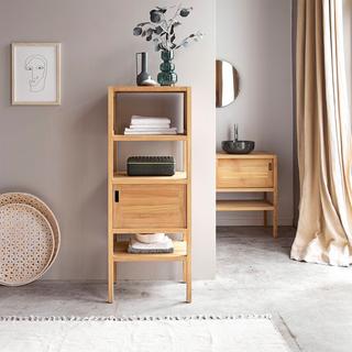 Tikamoon Colonne en teck massif Arty  