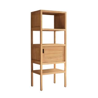 Tikamoon Colonne en teck massif Arty  