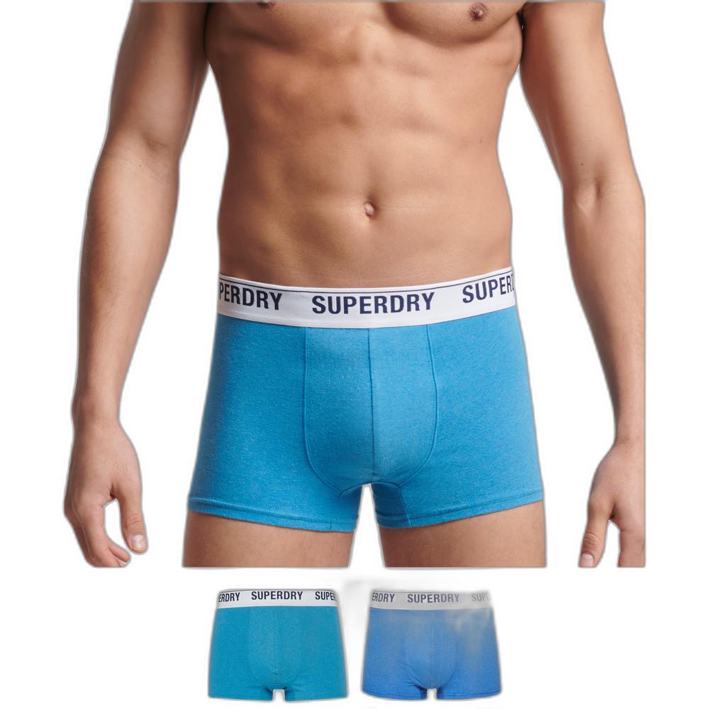 Superdry  boxer en coton bio uperdry (x2) 