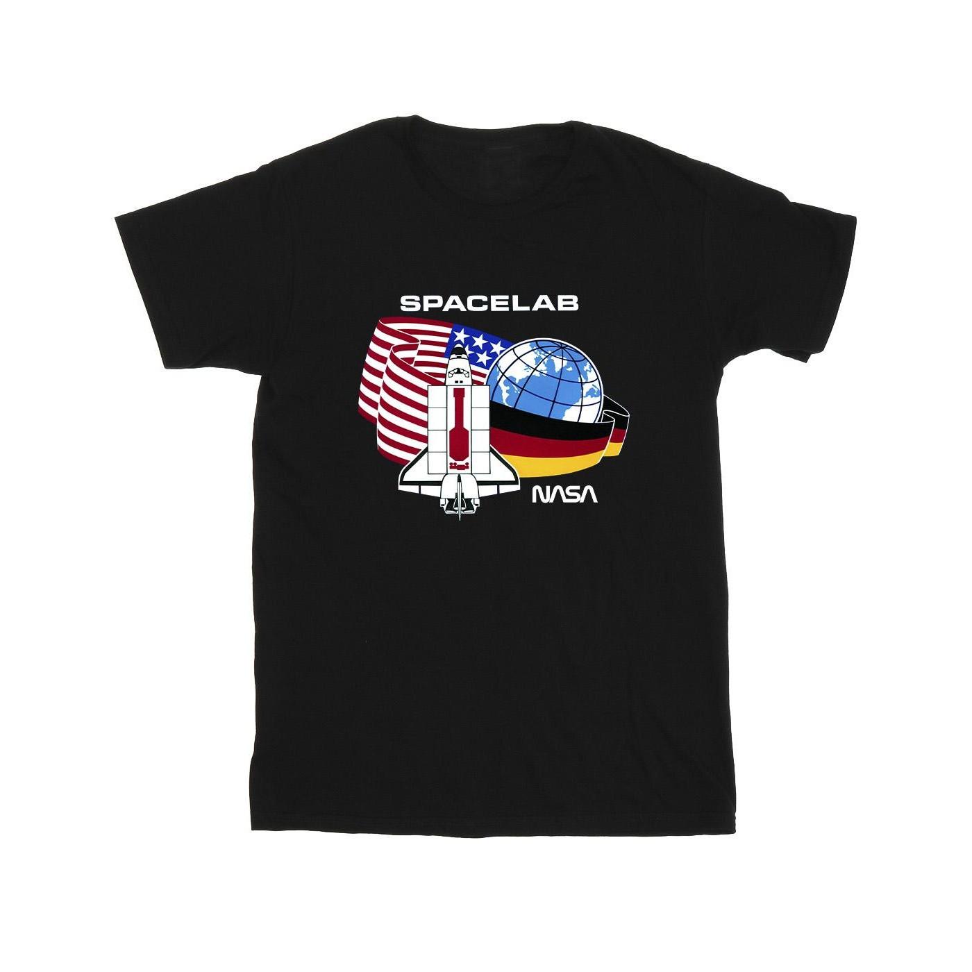 Image of Space Lab Tshirt Mädchen Schwarz 116