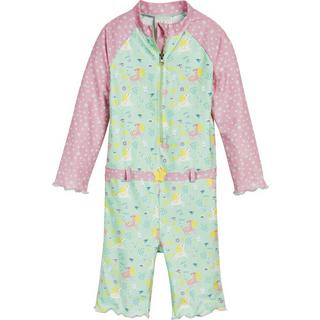 Playshoes  maillot de bain 1 pièce bras 1/1 avec protection uv bébé fille unicorn 