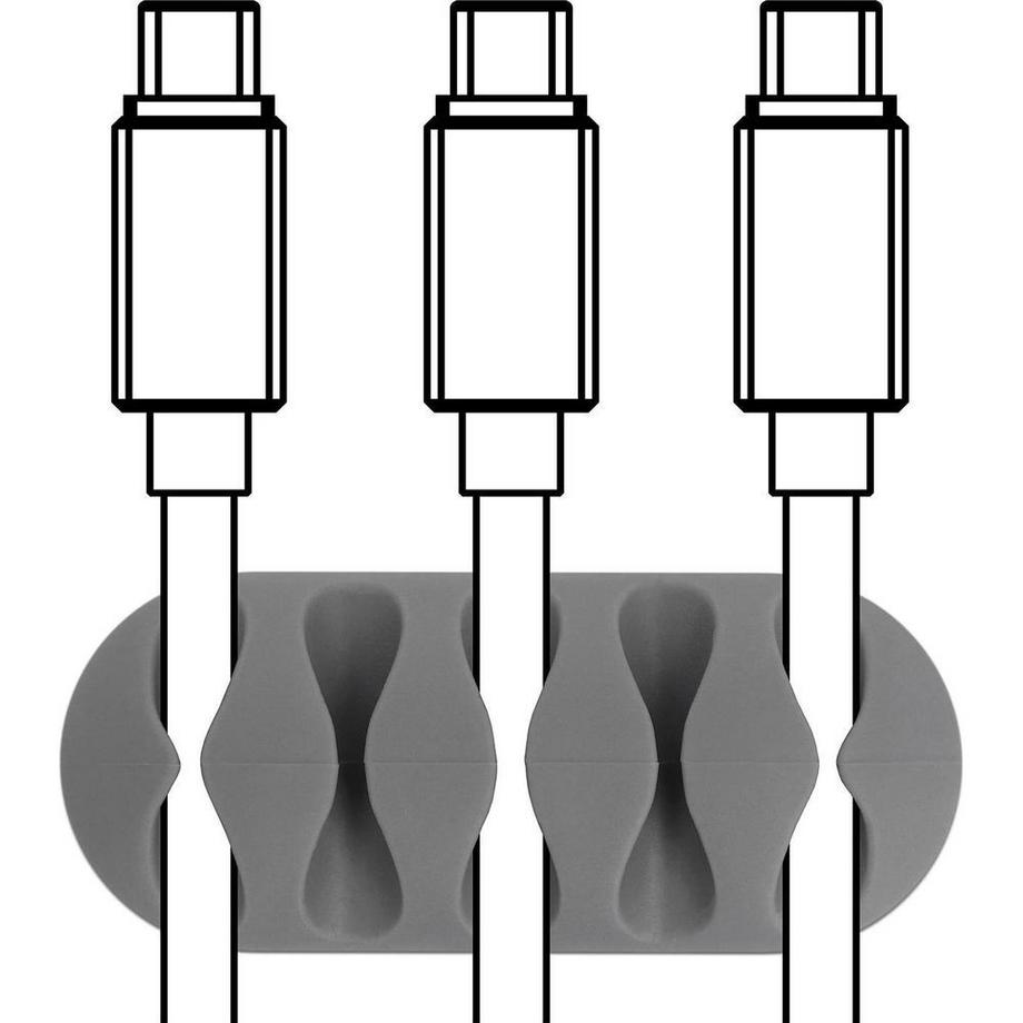 DeLock  Support de câble  2x3 pièces, passages 6 pièces 