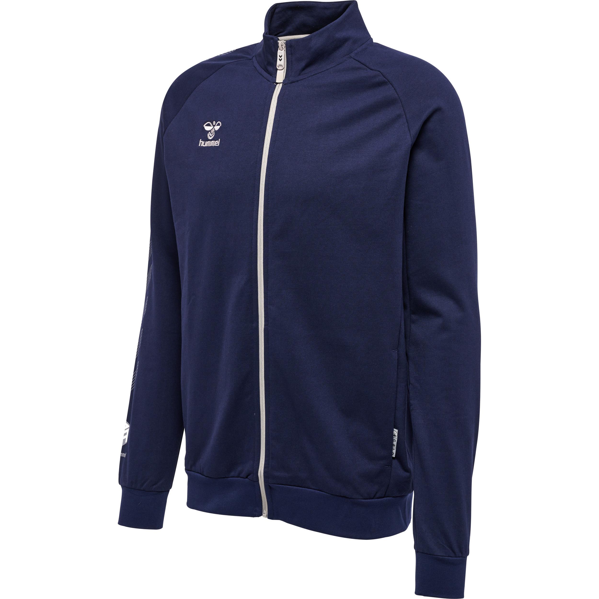 Hummel  trainingsjacke aus baumwolle move grid 