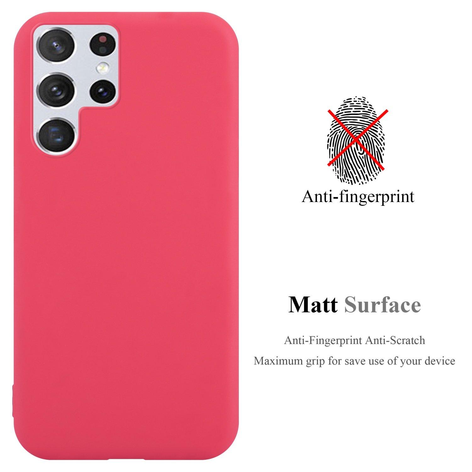 Cadorabo  Housse compatible avec Samsung Galaxy S22 ULTRA - Coque de protection en silicone TPU flexible 