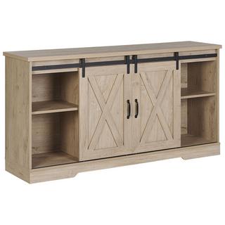 Beliani Sideboard aus MDF-Platte Rustikal ULAN  