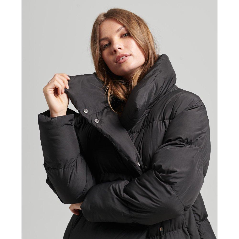 Superdry  lange daunenjacke, damen uperdry 