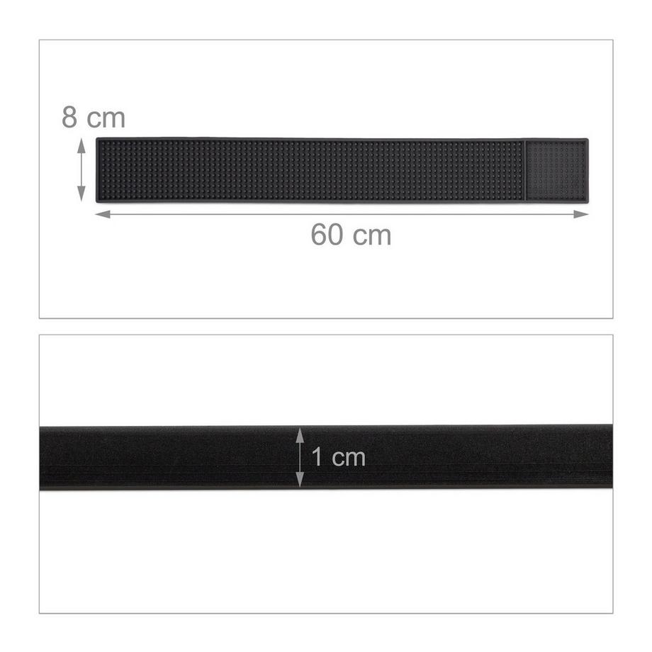 B2X 2x tappetino da bar 60x8 cm  