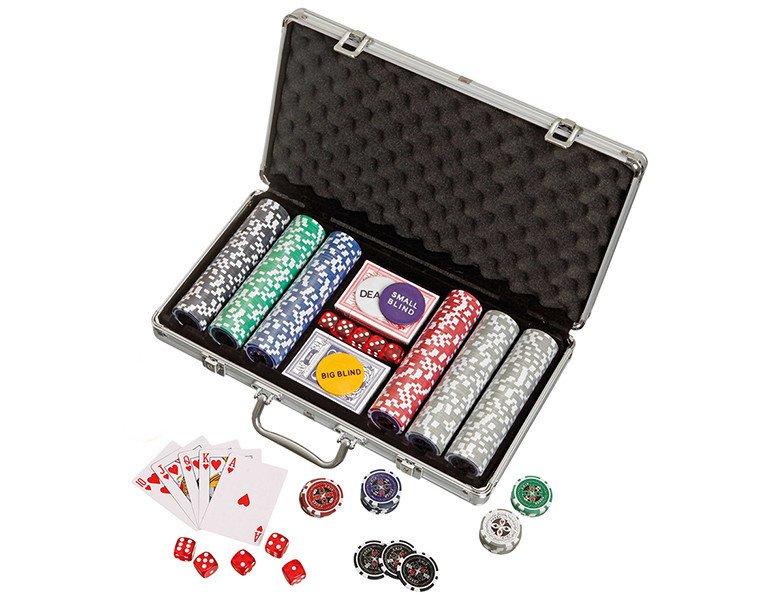 Image of Spiele Pokerchips, Aluminiumkoffer